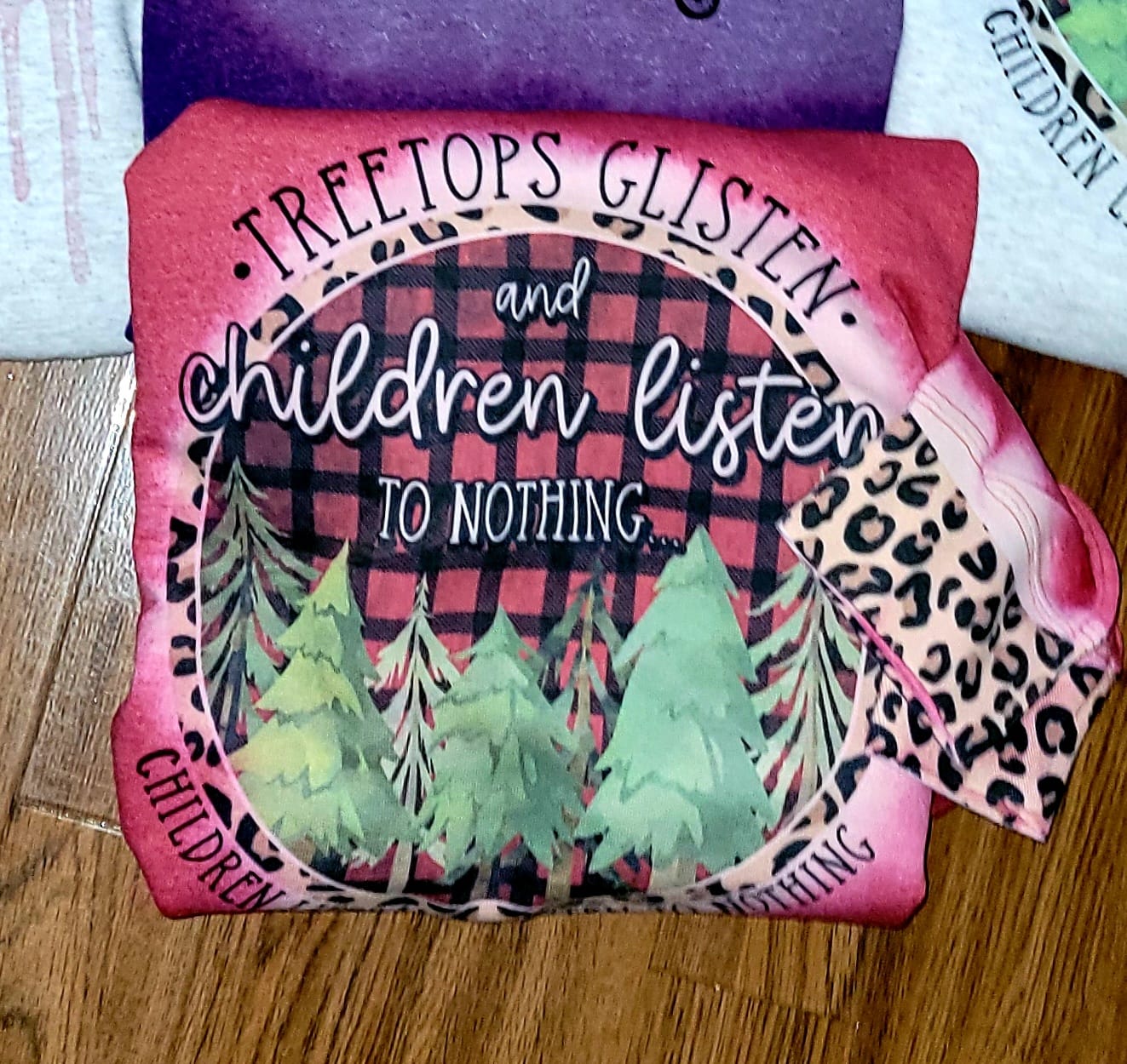 Treetops Glisten, children listen