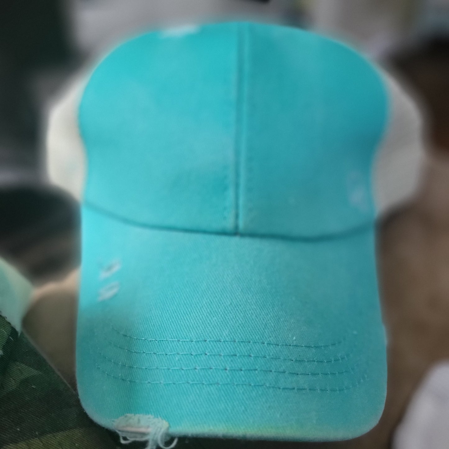 Criss-cross style hat