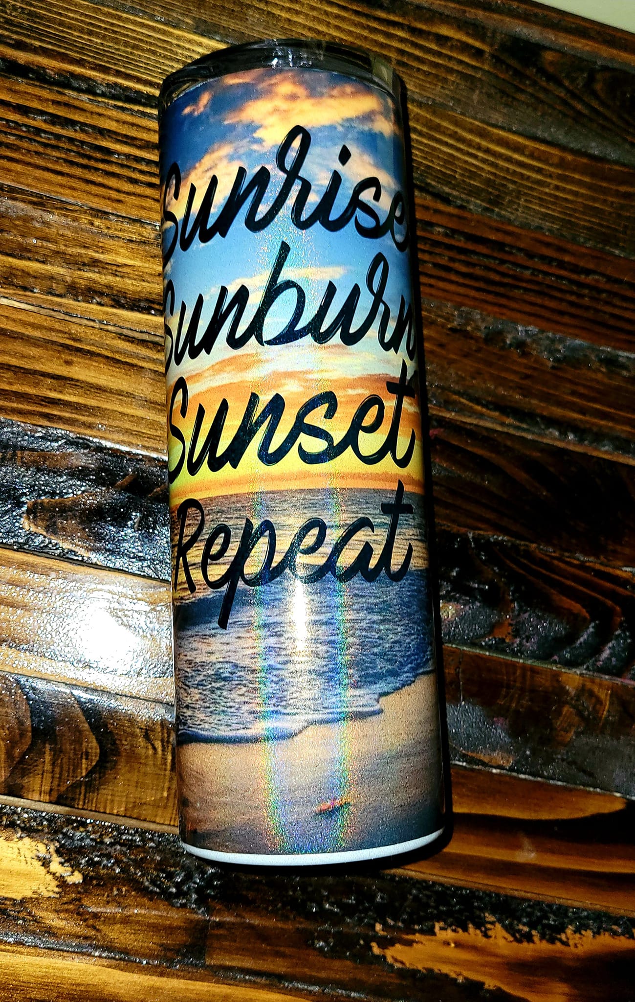 Sunrise, sunburn