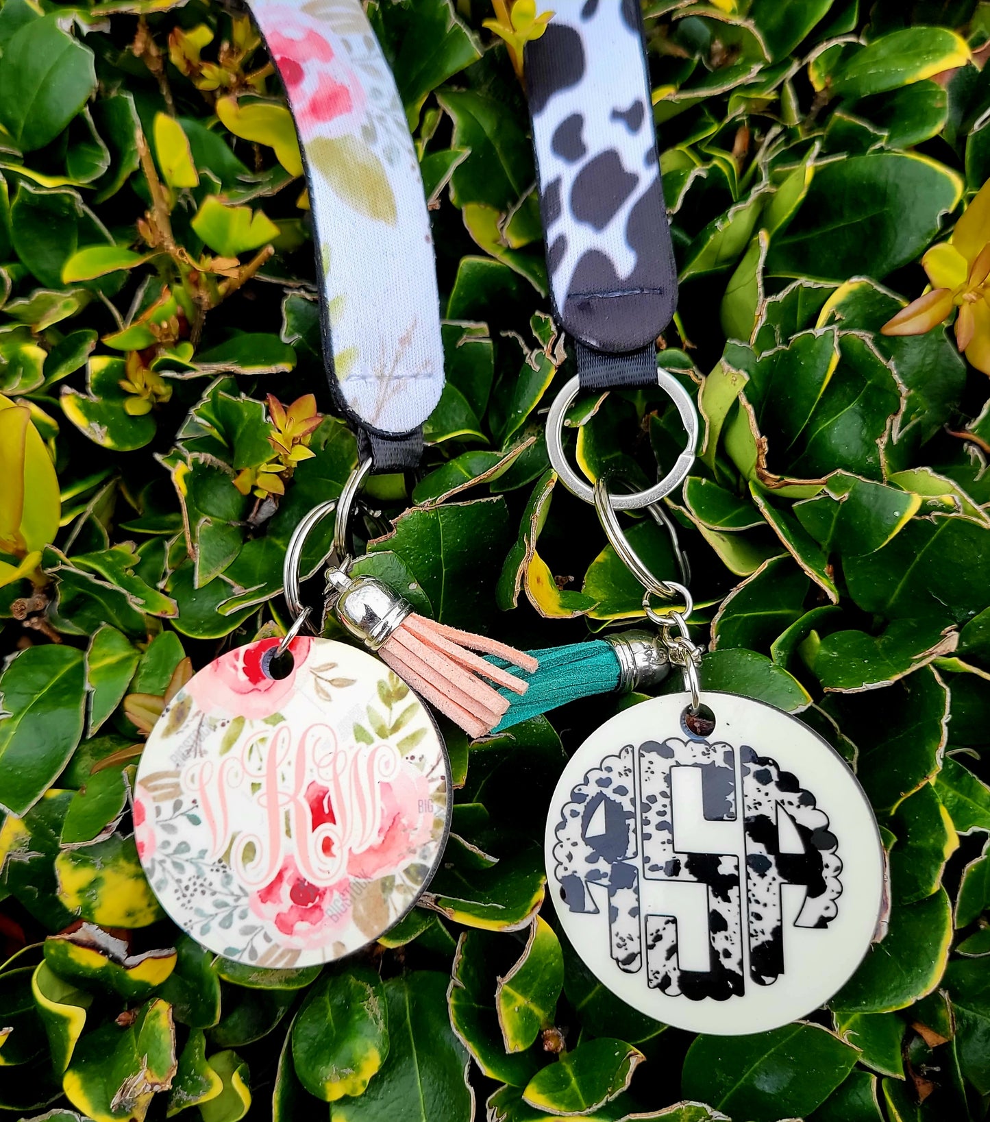 Keychain and matching wristlet