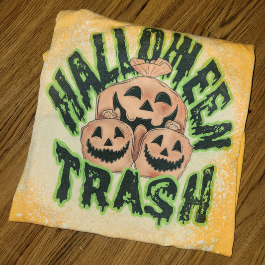 Halloween trash