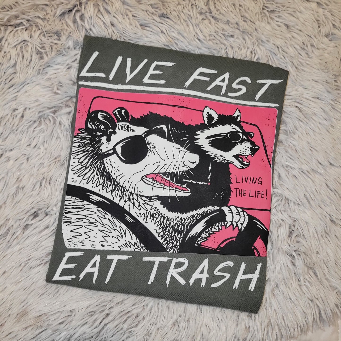 Live fast, eat trash