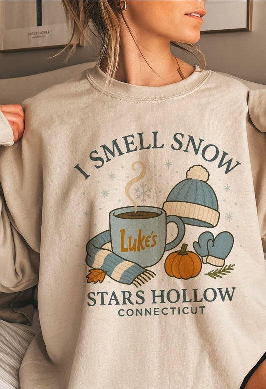 I smell snow