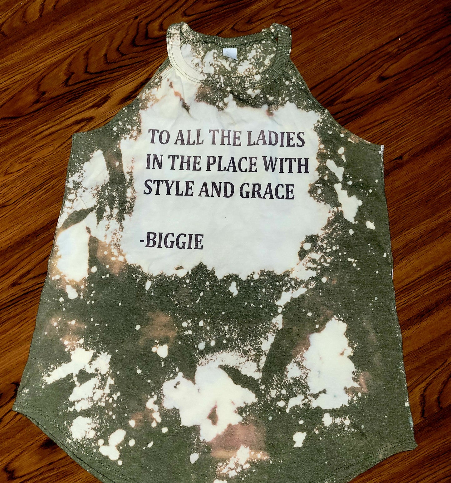 Biggie quote Tank