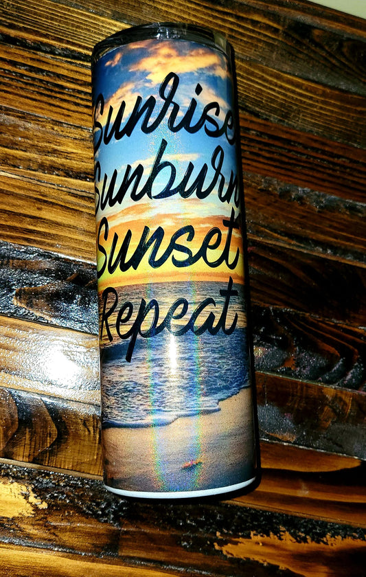 Sunrise, sunburn