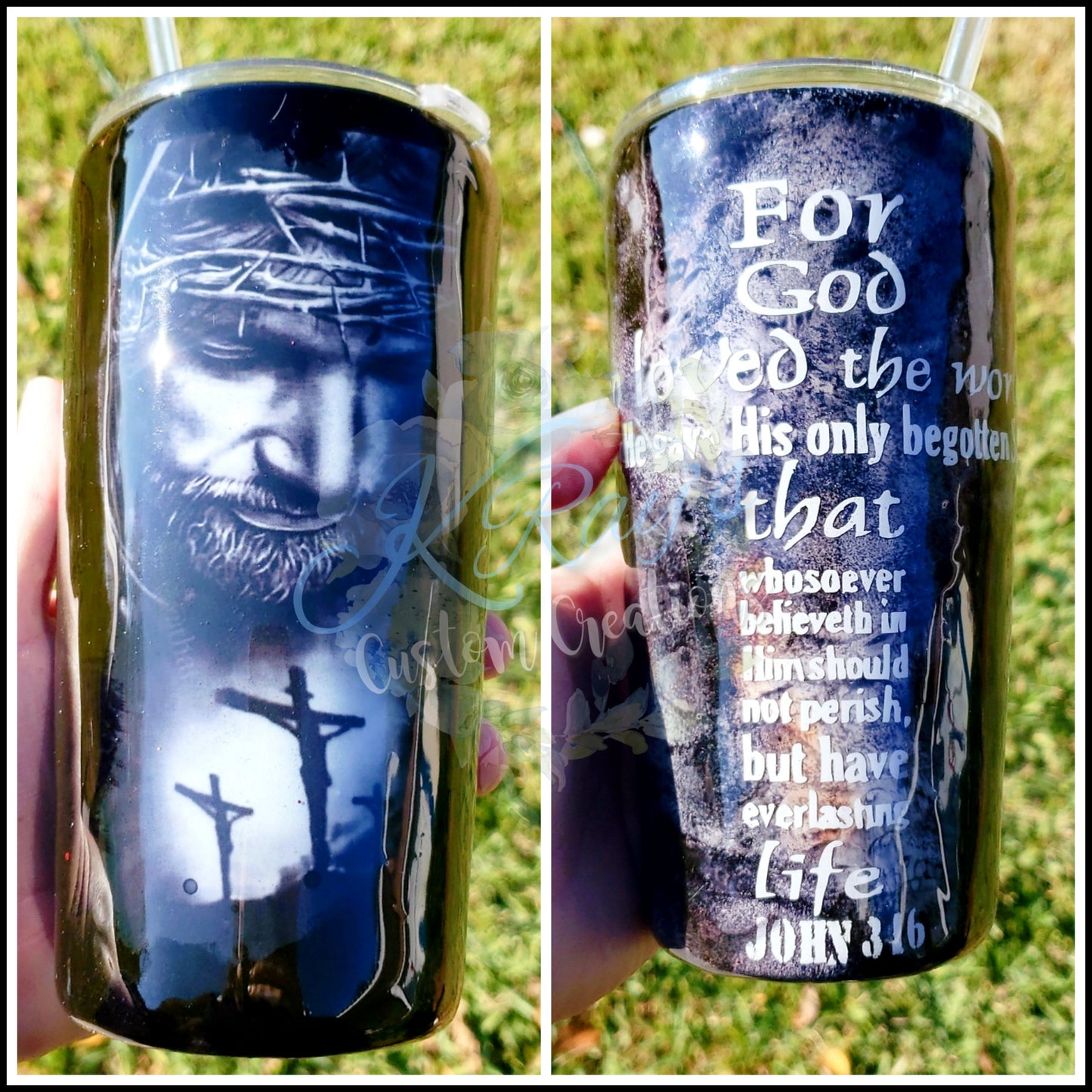 Crown of thorns tumbler